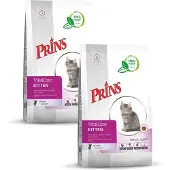 Prins Vitalcare Kitten Gevogelte - Kattenvoer - 2 x 1.5 kg