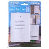 Grundig Deurbel draadloos met 16 muziekjes - Draadloze deurbellen