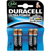 Duracell mini penlight batterijen Ultra Power LR03/AAA (4 stuks) |