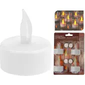 Warentuin 5 Stuks Set Van Artikelen Theelicht Met Led Set 4stks