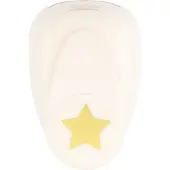 Vaessen creative Pons - Figuurpons - Ster - 4,5 x 4,8 cm