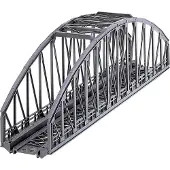 Märklin 07263 H0 Boogbrug 1 spoor H0 K-rails (zonder ballastbed)