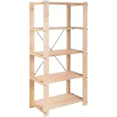 Astigarraga Evolution 5 Massief Grenenhouten Planken 175x75.7x43 Cm