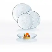 Luminarc Serviesset Luminarc Pampille Clear Transparant Glas (18 Onderdelen)