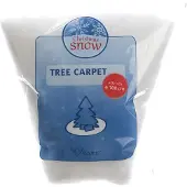 Décoris Kerstboomkleed | | Ø 100 cm (Sneeuwdeken, Wit)