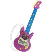Reig Musicales Kindergitaar Reig Party 4 Touwen Elektrisch Blauw Paars