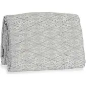 Gift Decor Sprei Ruiten Grijs (180 x 260 cm)