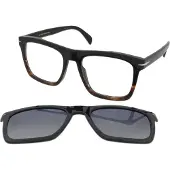David Beckham DB 7000/CS ZWARTE HOORN (37N Z7), Zonnebril