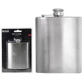 Merkloos Heupfles 200 ml RVS - Drankflacon 200 ml RVS