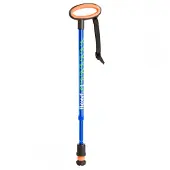 Flexyfoot Wandelstok - Verstelbaar - Schokabsorberend handvat - Blauw