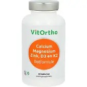 Vitortho Calcium Magnesium Zink, D3 en K2 Tabletten