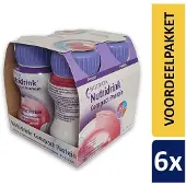 Nutricia Compact protein rode vruchten 125 gram 4 stuks