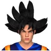 MOM Gokuo Wig Oranje Kinderen
