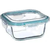 5 Five Five Glazen vershoudbakje -0,53 L - Vaatwasserbestendig, Magnetronbestendig, Luchtdicht, BPA-vrij