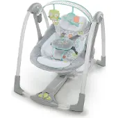 Ingenuity Hugs&hoots Portable Swing Wit,Grijs