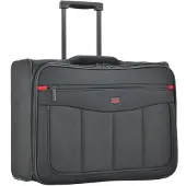 Davidts Monte Carlo Trolley Pilot Bag 17 inch Zwart - Business trolley - Cabineformaat