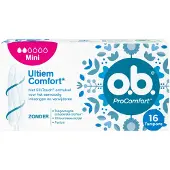 O.B. ProComfort Mini - tampons - tampon lichte tot normale menstruatiedagen - 6 x16 stuks