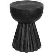 MUST Living Trophy krukje suarhout zwart 35x35x45cm