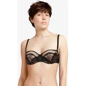 Chantelle Montaigne Half-cup Balconnet BH Zwart 75 C