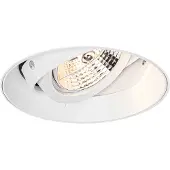 QAZQA Moderne inbouwspot wit GU10 AR70 rond trimless - Oneon