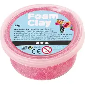 Foam Clay - neon roze, 35gr.
