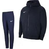 Nike Park 20 Fleece Full-Zip Trainingspak Kids Donkerblauw