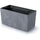 Prosperplast Urbi Case Beton Effect Collection 39.5x18.5x19.5 Cm Bloempot