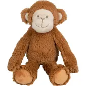 Happy horse Aap Micha Knuffel 28cm - Bruin - Baby knuffel