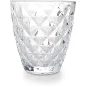 Salt & pepper Waterglas Prisma 220 ml (Set van 4)