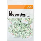 Le Parfait set van 6 deksels voor jampotjes 8,2 cm - - 610090