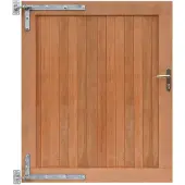 Intergard Poort tuinpoort Bangkirai hardhout 300x180cm (2 delig 150x180cm)