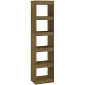 vidaXL Boekenkast / kamerscherm 40x30x167,5 cm grenenhout honingbruin