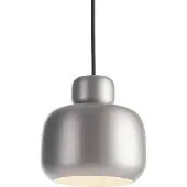 Woud Stone Hanglamp Brushed Metal | Small