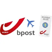 Bpost - 10 zegels - waarde 1 - verzending Wereld