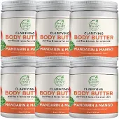 Petal Fresh - Body Butter Mandarin & Mango - 6 Pak - Voordeelverpakking