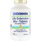 Life Extension - Mix Tabletten met Extra Niacine - 240 Tabletten