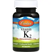 Carlson Labs - Vitamine K2 MK-4, 5 mg - 60 capsules