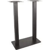 Label51 dubbele tafelpoot voor bartafel 70x40x108cm