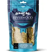 River Woods Natuurlijke Snack Fisherman's Roodbaarshuid Sticks 200 G