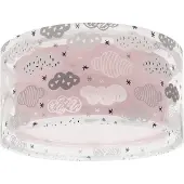 DALBER Wolken Plafondlamp Clouds Roze