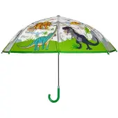 Nature Planet Dinosaurus thema print paraplu voor kinderen - D70 cm - Paraplu's