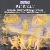 OUTHERE Tadashi Miroku, Silvia Rambaldi - Madrigali Diminuiti E Passaggiati Tra Voce E Cembalo (CD)