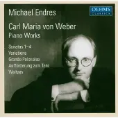 OUTHERE Michael Endres - Von Weber: Piano Sonatas 1-4 | Variations Op.7 & (2 CD)