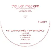 Konkurrent Juan MacLean - Can You Ever Really Know Somebody (12" Single) (Limited Edition)