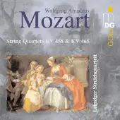 OUTHERE Leipziger Streichquartett - Mozart: String Quartets KV 458 & KV 465 (CD)