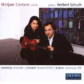 OUTHERE Mirijam Contzen & Herbert Schuch - Brahms: Serenade For Violin And Piano | Fantasie D934 | Sonata Op.108 (CD)