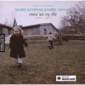 OUTHERE Daniel Taylor, James Bowman, Theatre of Early Music - Purcell: Here Let My Life (CD)