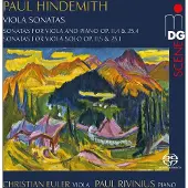 OUTHERE C. Euler & P. Rivinius - Hindemith: Sonatas For Viola (Super Audio CD)