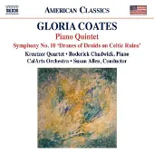 Naxos Roderick Chadwick, Kreutzer Quartet, CalArts Orchestra, Susan Allen - Coates: Piano Quintet | Symphony No. 10 (CD)