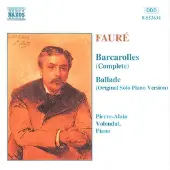 OUTHERE Pierre-Alain Volondat - Fauré: Barcarolles | Ballade (CD)